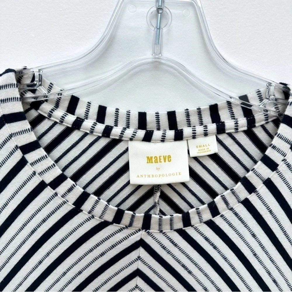 Anthropologie Striped Tunic Mini Dress - Picture 4 of 11